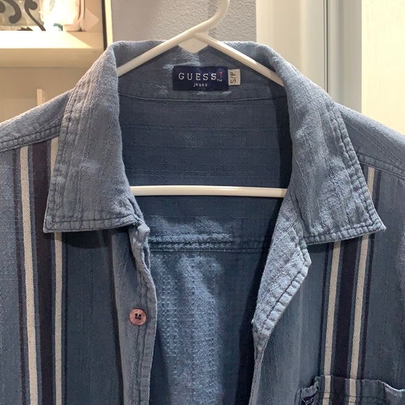 Vintage Guess Button Up Shirt - Picture 2 of 8